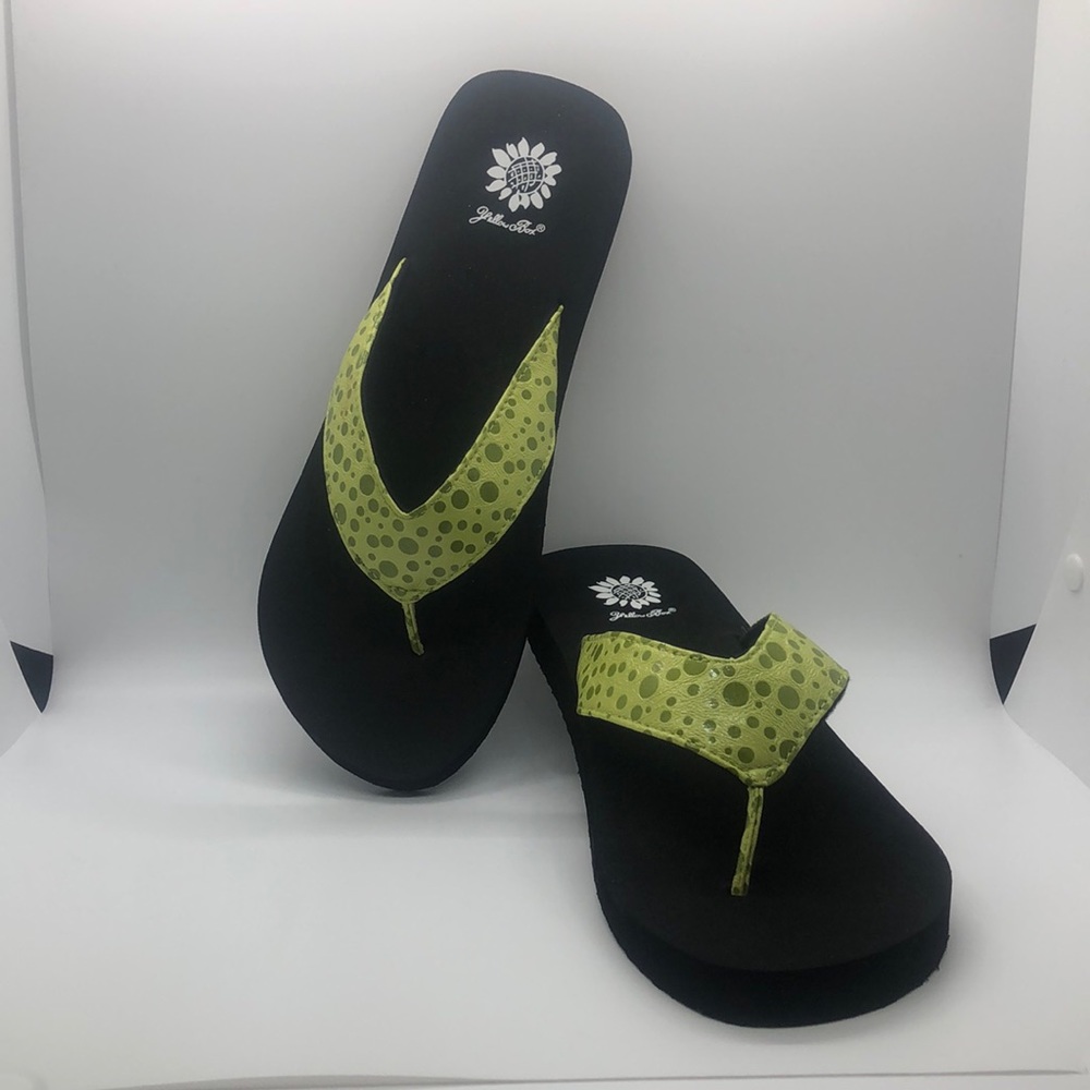 Hello box flip flops